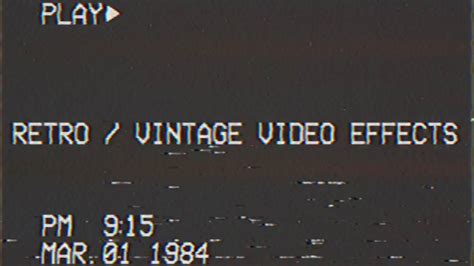 retro videos